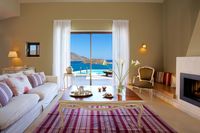 Domes of Elounda villa 2br LivingRoom 3 large