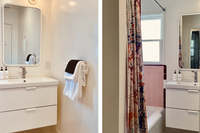 bathrooms color corrected