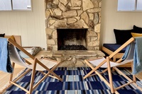fireplace close up