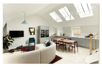 3BR penthouse LR