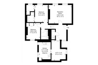 2BR B floorplan