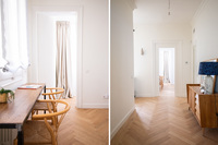 carrer de pau hallway and desk carrer de pau hallway and desk