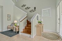 Small nook for reading or removing your shoes, this is right next to the staircase on the first floor.
| Emerald Palm by Boutiq Luxury Vacation Rentals | Miramar Beach, Florida