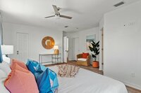 The downstairs bathroom features twin sinks and plenty of lighting!
| White Sands by Boutiq Luxury Vacation Rentals | Destin, Florida