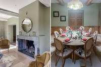 Dinning + Fireplace Dinning + Fireplace