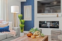 The dining table seats 10 so that the whole family can gather around and enjoy a nice home cooked meal together!
| White Sands by Boutiq Luxury Vacation Rentals | Destin, Florida