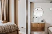 san matheu combine bedroom bathroom