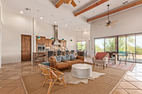 Stay warm during the cool desert nights with the private hot tub that looks out over the nature reserve. 
| The Sonoran by Boutiq Luxury Vacation Rentals | Scottsdale, Arizona