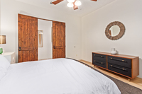 The half bathroom off the main hallway accommodates the office/den room.
| The Sonoran by Boutiq Luxury Vacation Rentals | Scottsdale, Arizona