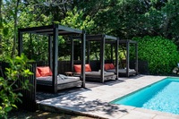 Main pool double sunbeds Large Main pool double sunbeds Large