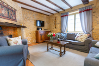 Country livingn in the cottage at Les Chouettes Country livingn in the cottage at Les Chouettes