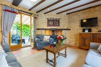 The lounge at the cottage The lounge at the cottage