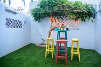 Outdoor courtyard