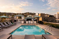 pool deck day arch